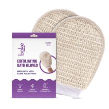 BAKE Exfoliating Bath Glove for Dead Skin,Tan Removal, Strawberry Skin, Body Acne & Ingrown Hair