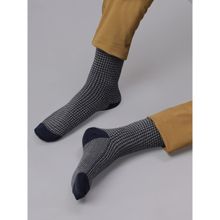Mint & Oak Houndstooth Socks for Men