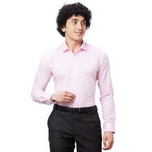 Park Avenue Slim Fit Solid Light Pink Shirt
