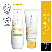 Matrix Biolage Smoothproof 2-Step Professional Regime, 72 Hrs Frizz Control, Shampoo + Conditioner