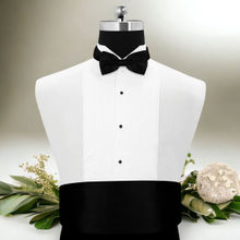 PELUCHE Debonair Black Cummerband And Bowtie