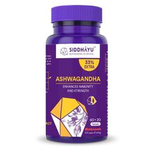 Siddhayu Ashwagandha Supports Sexual Health And Stress Relief Tablet (Vegan)