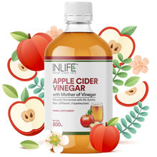 Inlife Apple Cider Vinegar With Mother Vinegar for Weight Management for Women and Men