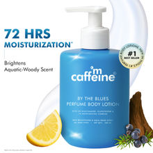 mCaffeine By the Blues Brightening Perfume Body Lotion 5% Niacinamide- Longlasting Aquatic Fragrance