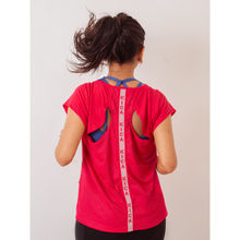 Feather Feel Running Top With Back Tape And 2 Side Keyholes For Breathability