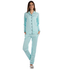Nite Flite Women's Misty Daydream Pyjama Set - Blue