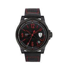 Scuderia Ferrari FORMULA ITALIA S Analog Chronograph Black Round Dial Men's Watch (0830271)