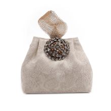 Odette The Very Stylish Beige Clutch Bag