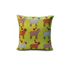 Welhome Multicolor Polyester Cushion Cover