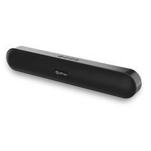 pTron Fusion Evo v2 10W Bluetooth Speaker 5.0 Mini Stereo Soundbar with 10 hrs Playback - Black