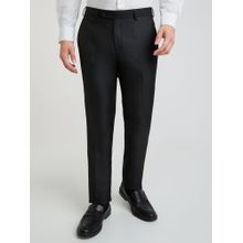 Raymond Slim Fit Solid Black Formal Trouser