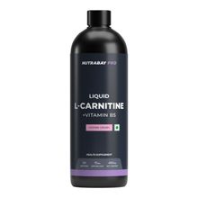 Nutrabay Pro Liquid L-Carnitine Pre & Post Workout Supplement - Lychee Crush Flavour