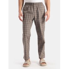 Jockey 9009 Men Cotton Woven Fabric Regular Fit Pyjama - New Black Olive