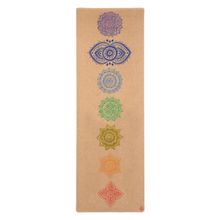 Spiritual Warrior Chakra Pro Cork Yoga Mat (3mm thickness) - Brown
