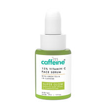 MCaffeine 15% Vitamin C Face Serum for Glowing Skin with Green Tea - Reduces Dark Spots & Depigments