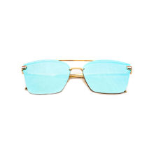 Lola's Closet Top Sun Blue Reflective Sunglasses