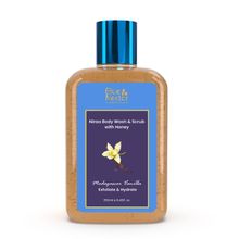 Blue Nectar Exfoliating Body Wash + Scrub for Rough & Bumpy Skin | Madagascar Vanilla Tan