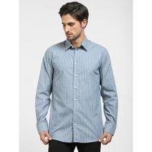 Selected Blue Striped Organic Cotton Shirt