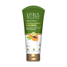 Lotus Botanicals Papaya & Vitamin E Insta Glow Exfoliating Face Wash
