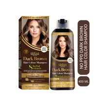 KOKILA NO PPD Hair Color Shampoo - Dark Brown