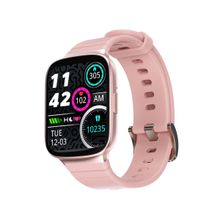 Ambrane Edge Smartwatch with 1.69 inch Full-Touch Display ,7-Day Battery (Pearl Pink)