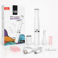 FURR Rechargeable Multipurpose Trimmer for Eyebrows, Underarms and Bikini Line