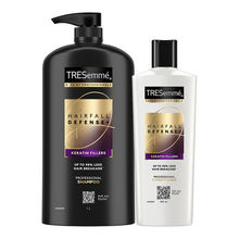 Tresemme Hair Fall Defense Combo (Buy 1Ltr Shampoo and Get 190ml Conditioner Free)