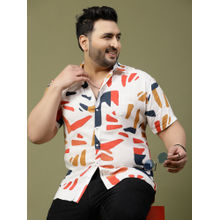 RIGO Men Multicolored Abstract Print Shirt