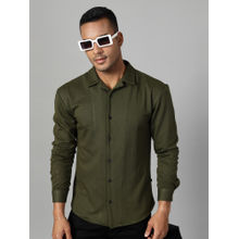 RIGO Men Olive Terry Shirt