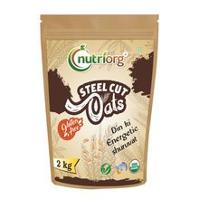 Nutriorg USDA Certified Organic Steel Cut Oats