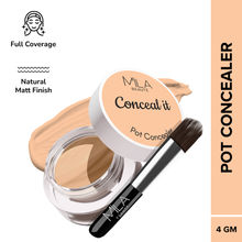 Mila Beauté Conceal It Pot Concealer Creamy Matte Finish with SPF 15