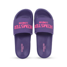 Hamster London Unisex La Cote Sliders- Purple