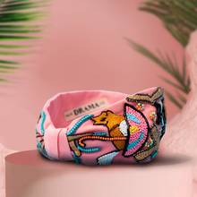 Hair Drama Co. Nutty Love Headband - Light Pink