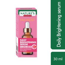 Nature's Essence Facialist Daily Brightening Serum with 2% Alpha Arbutin