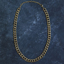 UNKNOWN by Ayesha Chunky Oversized Heavy Metallic Chain Necklace - Gold