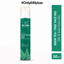 Nat Habit Active Anti Acne Neem Tea Tree Face Gel Moisturiser For Oily & Acne Prone Skin