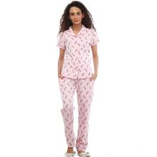 Nite Flite Unicorns are real Cotton Pajama Set - Pink