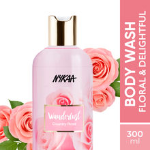 Nykaa Wanderlust Country Rose Bodywash with Goodness of Rose Petals + Floral Fragrance + 0% Paraben
