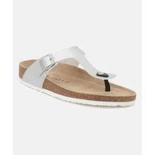 HF Journey Men Silver Round Toe Sandals