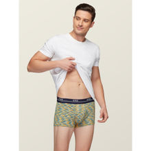 XYXX Men's Intellisoft Antimicrobial Micro Modal Artisto Trunk - Yellow