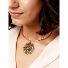 Voylla Woven Wonder Coiling Hasli Necklace