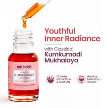 Nat Habit Kumkumadi Youth Revitalising Facial Oil, For Uneven Skin & Dark Spot Removal