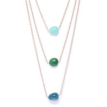 Blueberry Gold Plated Chain Necklace