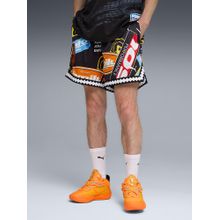 Puma X FAST and FURIOUS Mens Graphic Basketball Shorts