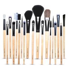Allure Makeup Brush Set (pack Of 19 Brushes)