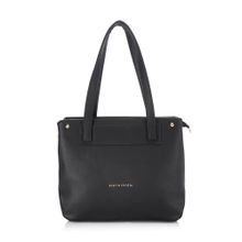 Pierre Cardin Bags Black Solid Handbag