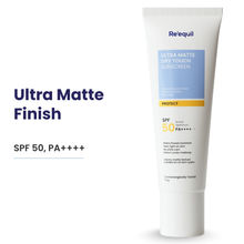 Re'equil Ultra Matte Dry Touch Sunscreen SPF 50 PA++++