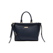 Giordano Navy Blue Solid Tote Bag