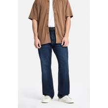 Snitch Dark Blue Denim Straight Casual Jeans for Men