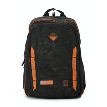 Peter England Black Backpack